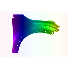 Błotnik przód P FIAT 500X 14-17r.