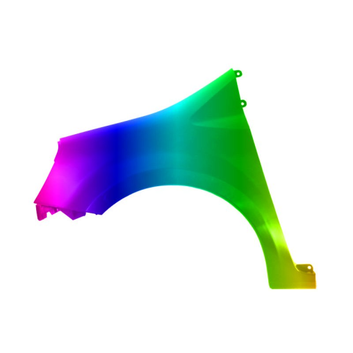 Błotnik przód L RENAULT MODUS Ph I 04-07r.