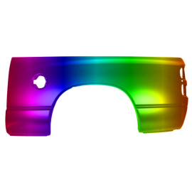 Błotnik tył L DODGE RAM 01-09r.