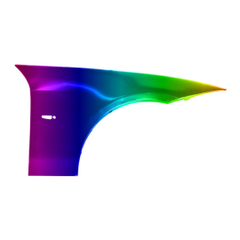 Błotnik przód P BMW 3 E90, E91 05-12r.