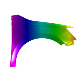 Błotnik przód P SKODA FABIA III 14-21r.