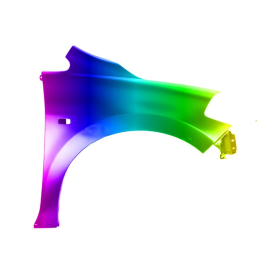 Błotnik przód P NISSAN TIIDA C11 07-12r.