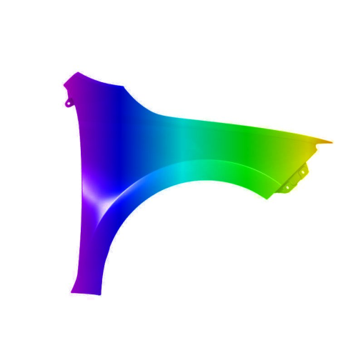 Błotnik przód P SKODA RAPID 16r. -