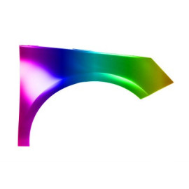 Błotnik przód P AUDI A1 8X 10-14r.