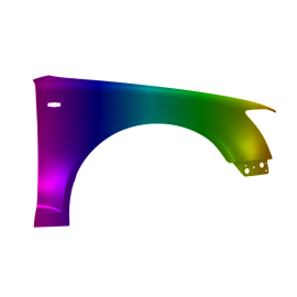 Błotnik przód P AUDI A6 C6 04-08r.