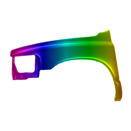 Błotnik przód L DODGE RAM 02-05r.