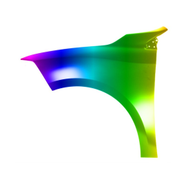 Błotnik przód L RENAULT FLUENCE 10-15r.