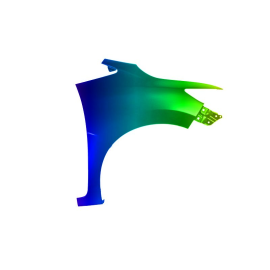 Błotnik przód P HONDA JAZZ IV 15-20r.