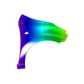 Błotnik przód P NISSAN PIXO, SUZUKI ALTO 09-14r.