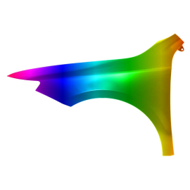 Błotnik przód L SKODA SUPERB II 13-15r.