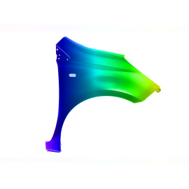 Błotnik przód P NISSAN NOTE E11 06-13r.