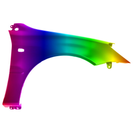 Błotnik przód P  MITSUBISHI LANCER VII 03-07r.