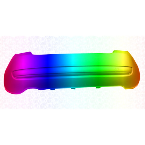 Zderzak tył FIAT 500, 500 C Hatchback / Kabriolet 07r. -