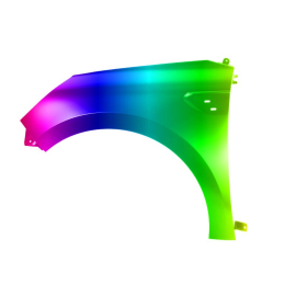 Błotnik przód L RENAULT CLIO V Ph I 19r. -