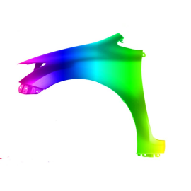 Błotnik przód L TOYOTA AURIS E15 10-12r.