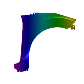 Błotnik przód P FORD FIESTA VI 08-17r.