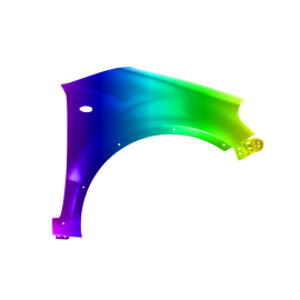 Błotnik przód P  FIAT SEDICI, SUZUKI SX4 06-13r.