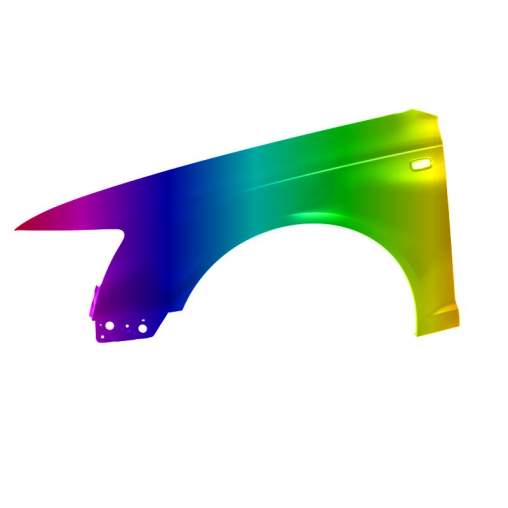 Błotnik przód L AUDI A6 C6 04-08r.