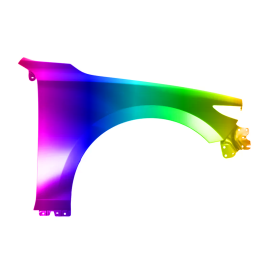 Błotnik przód P MAZDA 3 BP Sedan 19r. -