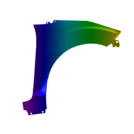 Błotnik przód P FORD FIESTA VI 08-17r.