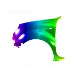 Błotnik przód L NISSAN KUBISTAR X76, X80, RENAULT KANGOO I 03-09r.