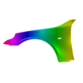 Błotnik przód L BMW 5 E60, E61 03-07r.