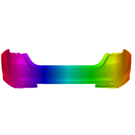 Zderzak tył CHRYSLER 200 14-16r.