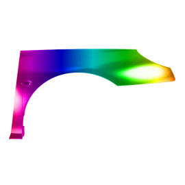 Błotnik przód P PEUGEOT 407 04-10r.