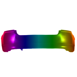 Zderzak tył TOYOTA COROLLA E12 Hatchback 02-04r.