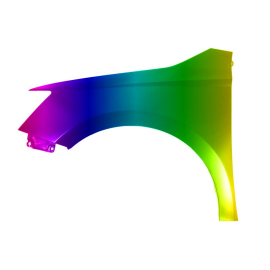 Błotnik przód L SKODA FABIA III 14-21r.