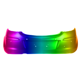 Zderzak tył OPEL CORSA D 5D 06-14r.