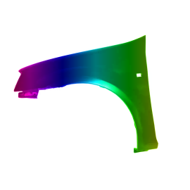 Błotnik przód L DACIA LOGAN 04-12r.