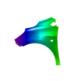 Błotnik przód L OPEL KARL 15r. -