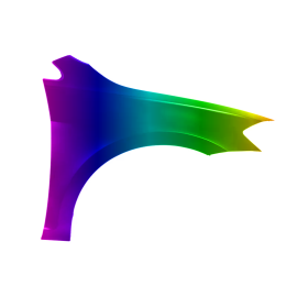 Błotnik przód P VW GOLF VII 17-20r.