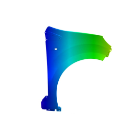 Błotnik przód P RENAULT TWINGO II 07-14r.