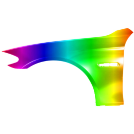 Błotnik przód L BMW 5 F10, F11 09-13r.