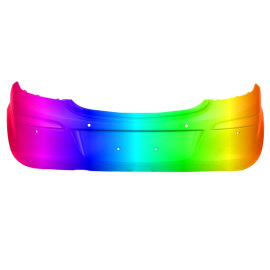 Zderzak tył OPEL CORSA D 3D 06-14r.