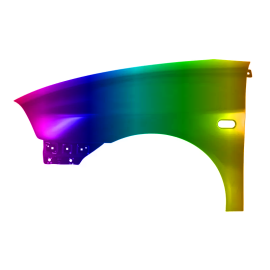 Błotnik przód L SEAT CORDOBA 6L, IBIZA III 6L 02-09r.