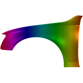 Błotnik przód L AUDI A4 B8 11-15r.