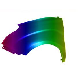 Błotnik przód L FIAT DOBLO II, OPEL COMBO D 10-18r.