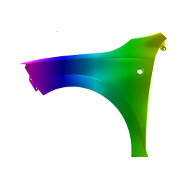 Błotnik przód L SEAT TOLEDO IV KG3, SKODA RAPID 12-17r.