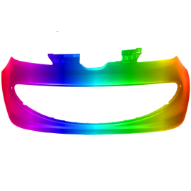 Zderzak przód PEUGEOT 107 05-08r.