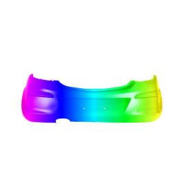 Zderzak tył OPEL CORSA D 3D 06-14r.