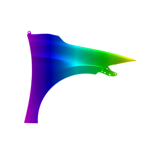 Błotnik przód P HYUNDAI ELANTRA VI 15-19r.