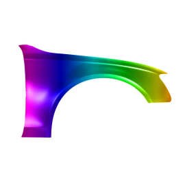 Błotnik przód P AUDI A4 B8 11-15r.