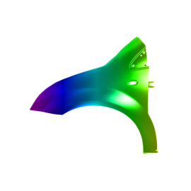 Błotnik przód L CITROEN C2 03-09r.