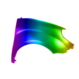 Błotnik przód P FIAT DOBLO II 14r. -