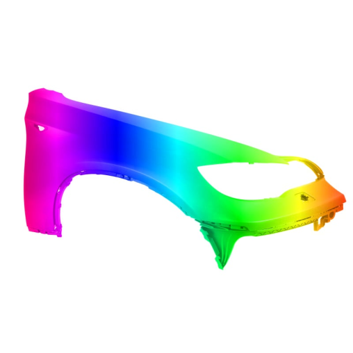 Błotnik przód P BMW X6 E71, E72 07-14r.