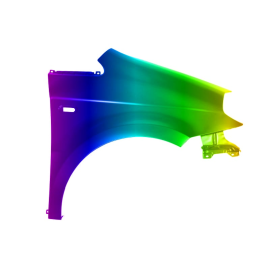 Błotnik przód P LANCIA MUSA 04-07r.