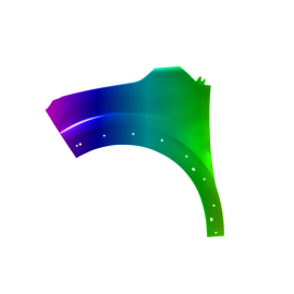 Błotnik przód L CITROEN C3 III 16-20r.